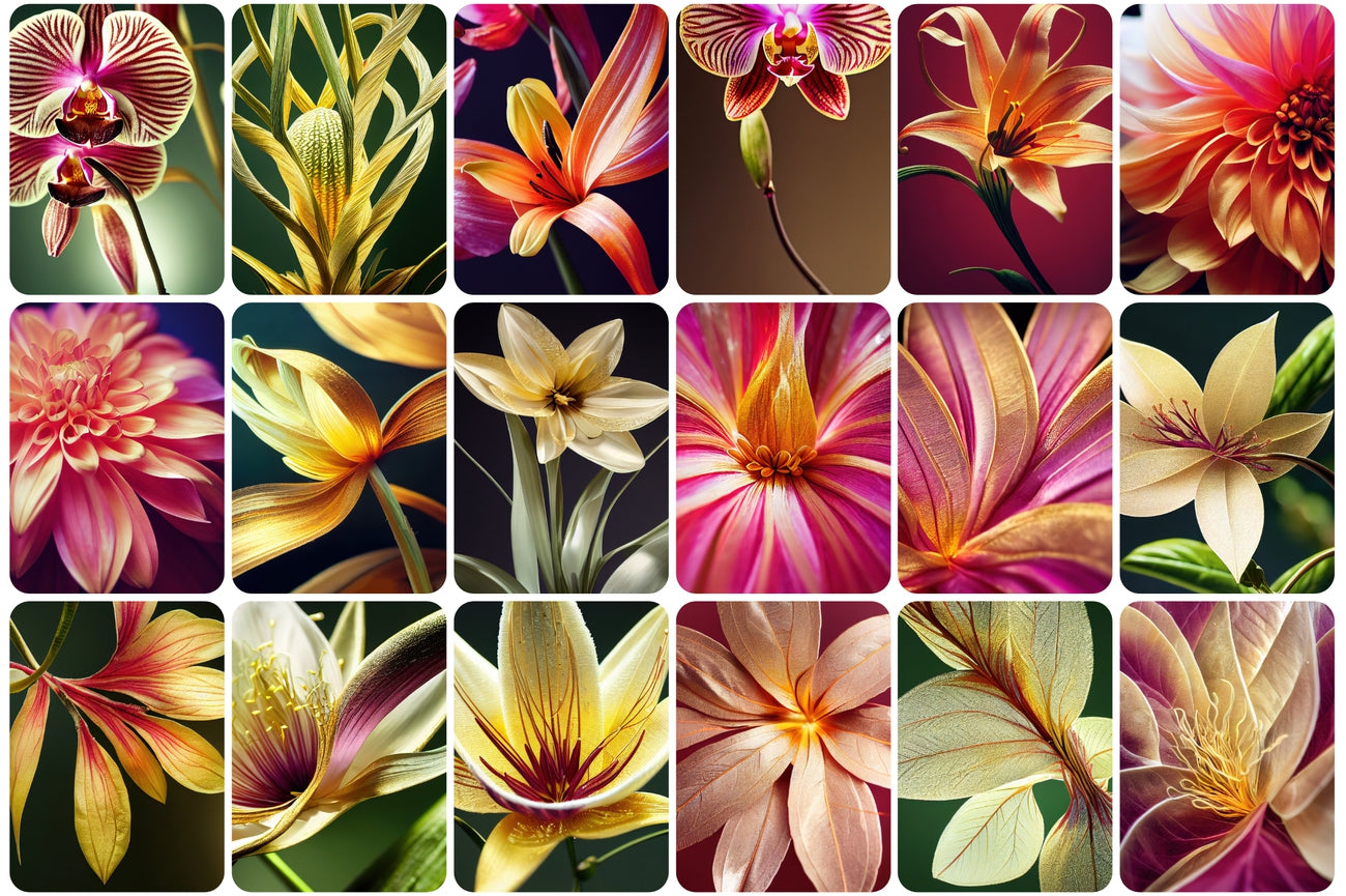 157 Macro Flower Images Bundle - Artixty