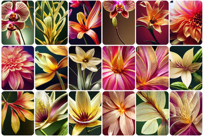157 Macro Flower Images Bundle - Artixty