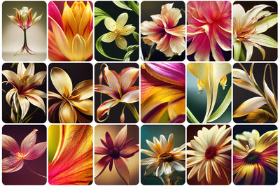 157 Macro Flower Images Bundle - Artixty