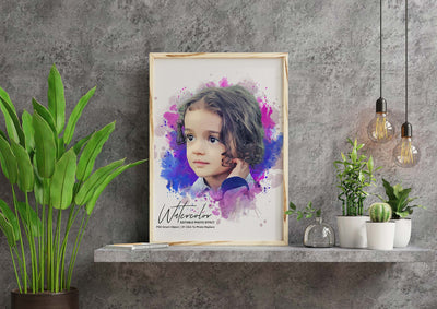 The Massive Watercolor Effect Photo Templates Bundle - Artixty
