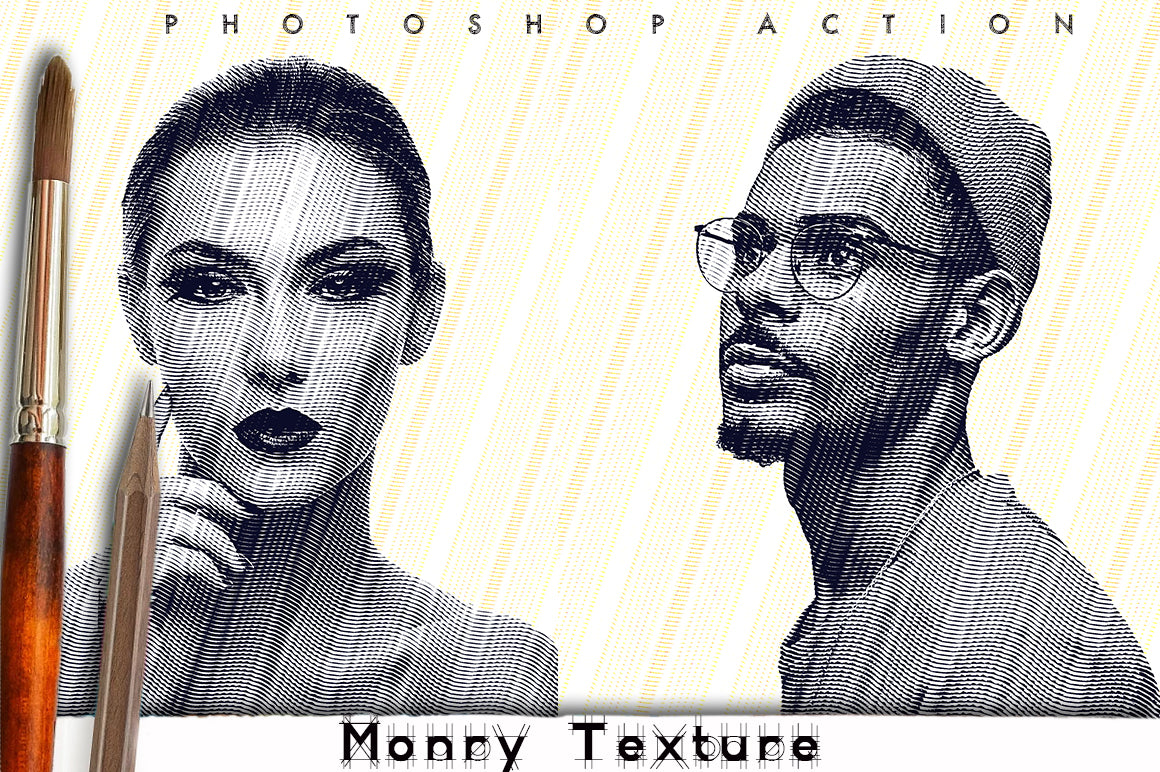 The 30-in-1 Modern Sketch Photoshop Actions Bundle-Add-Ons-Artixty