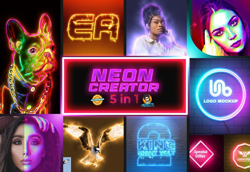 The 5-In-1 Neon Creator Toolkit - Artixty