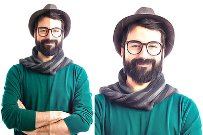 Digital Oil Painting Photoshop Actions Bundle
