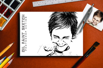 The 30-in-1 Modern Sketch Photoshop Actions Bundle-Add-Ons-Artixty