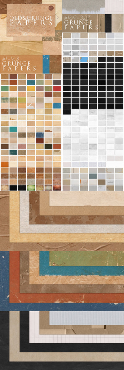The 2350 Epic Paper Backgrounds & Textures Bundle - Artixty