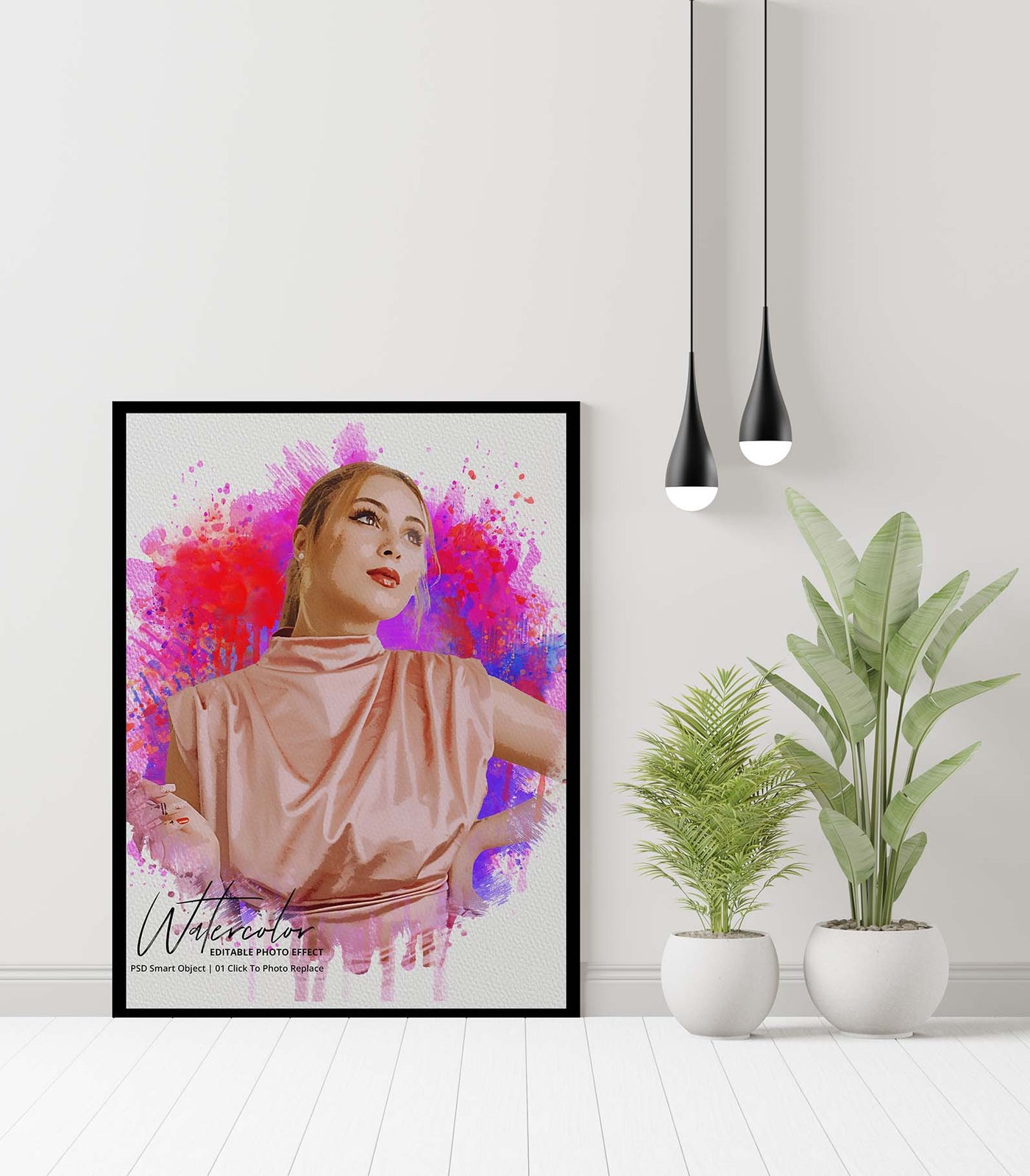 The Massive Watercolor Effect Photo Templates Bundle - Artixty