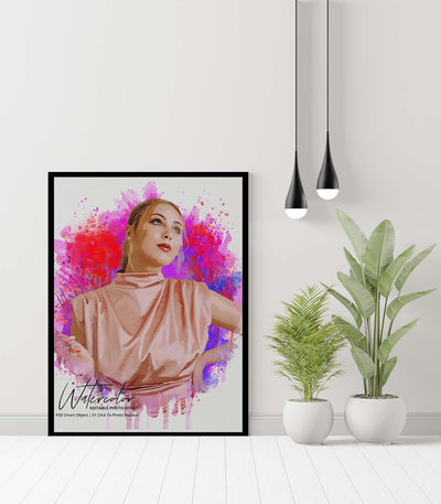 The Massive Watercolor Effect Photo Templates Bundle - Artixty