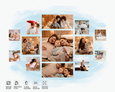 The Photo Collage Frames Bundle - Artixty