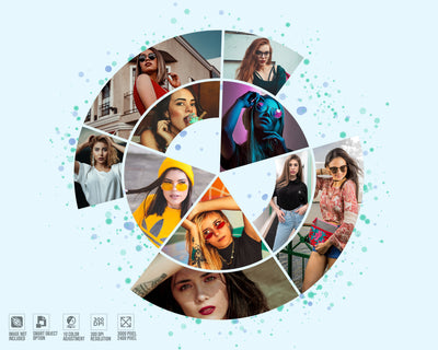 The Photo Collage Frames Bundle - Artixty