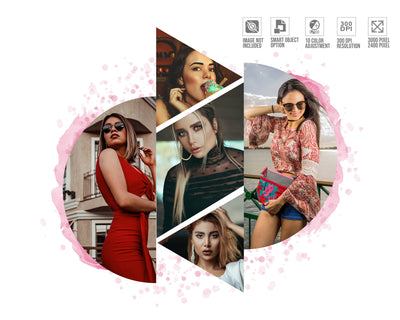 The Photo Collage Frames Bundle - Artixty