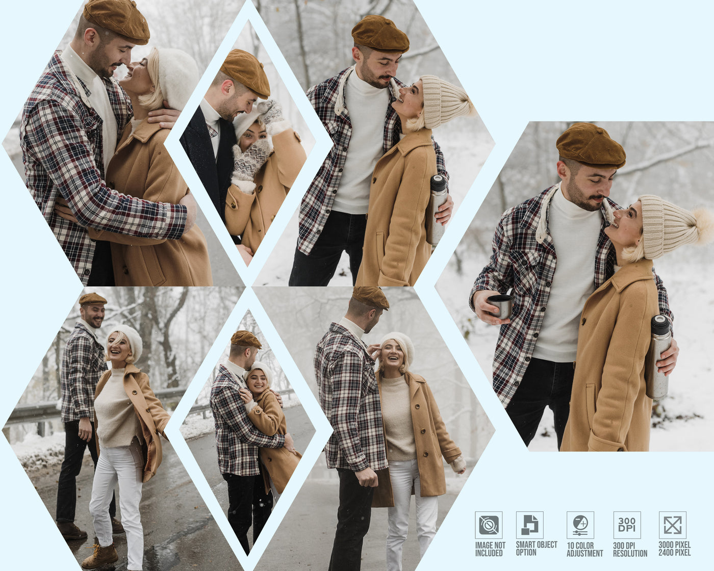 The Photo Collage Frames Bundle - Artixty