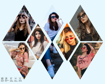 The Photo Collage Frames Bundle - Artixty