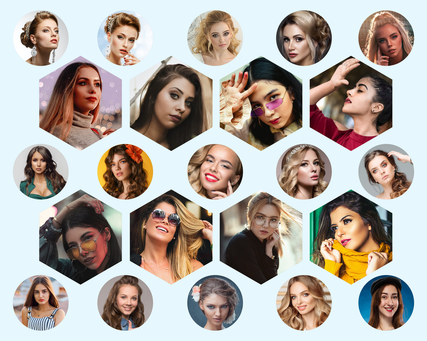 The Photo Collage Frames Bundle - Artixty