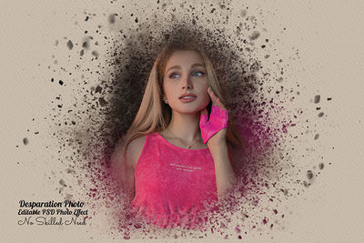 32 Unique Portrait Drawing Photo Effects Bundle - Artixty