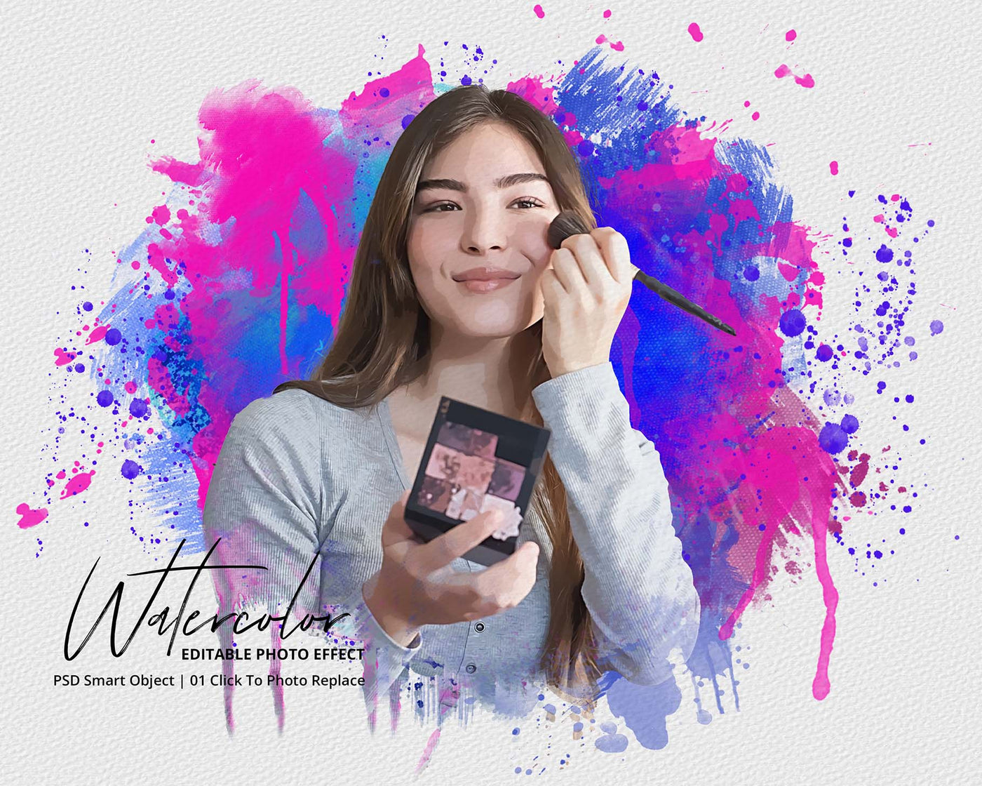 The Massive Watercolor Effect Photo Templates Bundle - Artixty