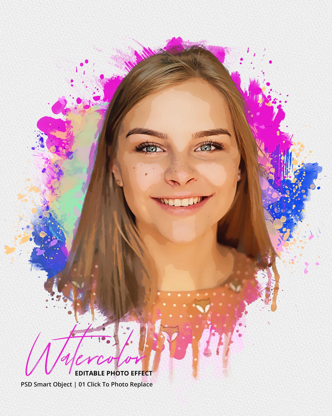 The Massive Watercolor Effect Photo Templates Bundle - Artixty