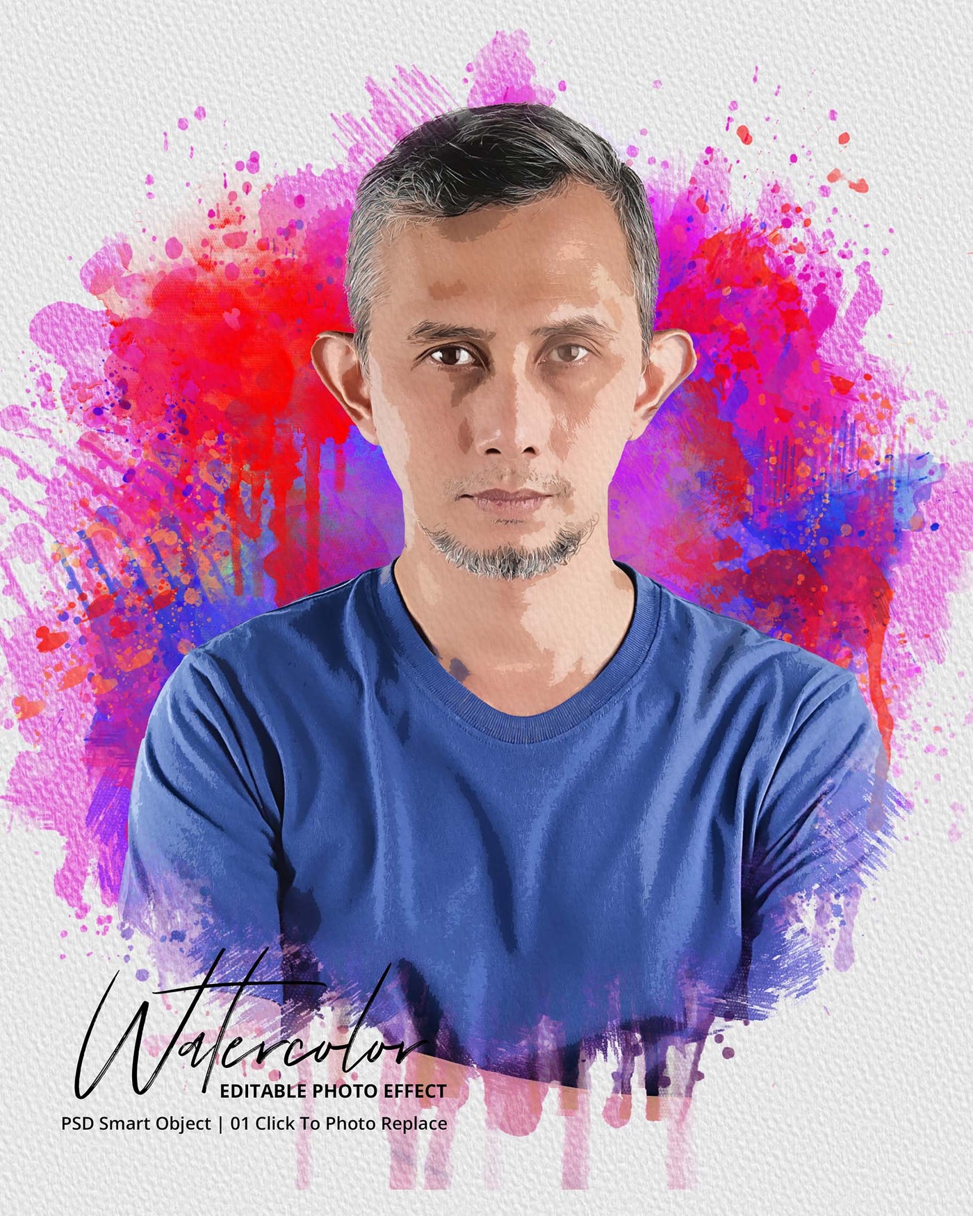 The Massive Watercolor Effect Photo Templates Bundle - Artixty
