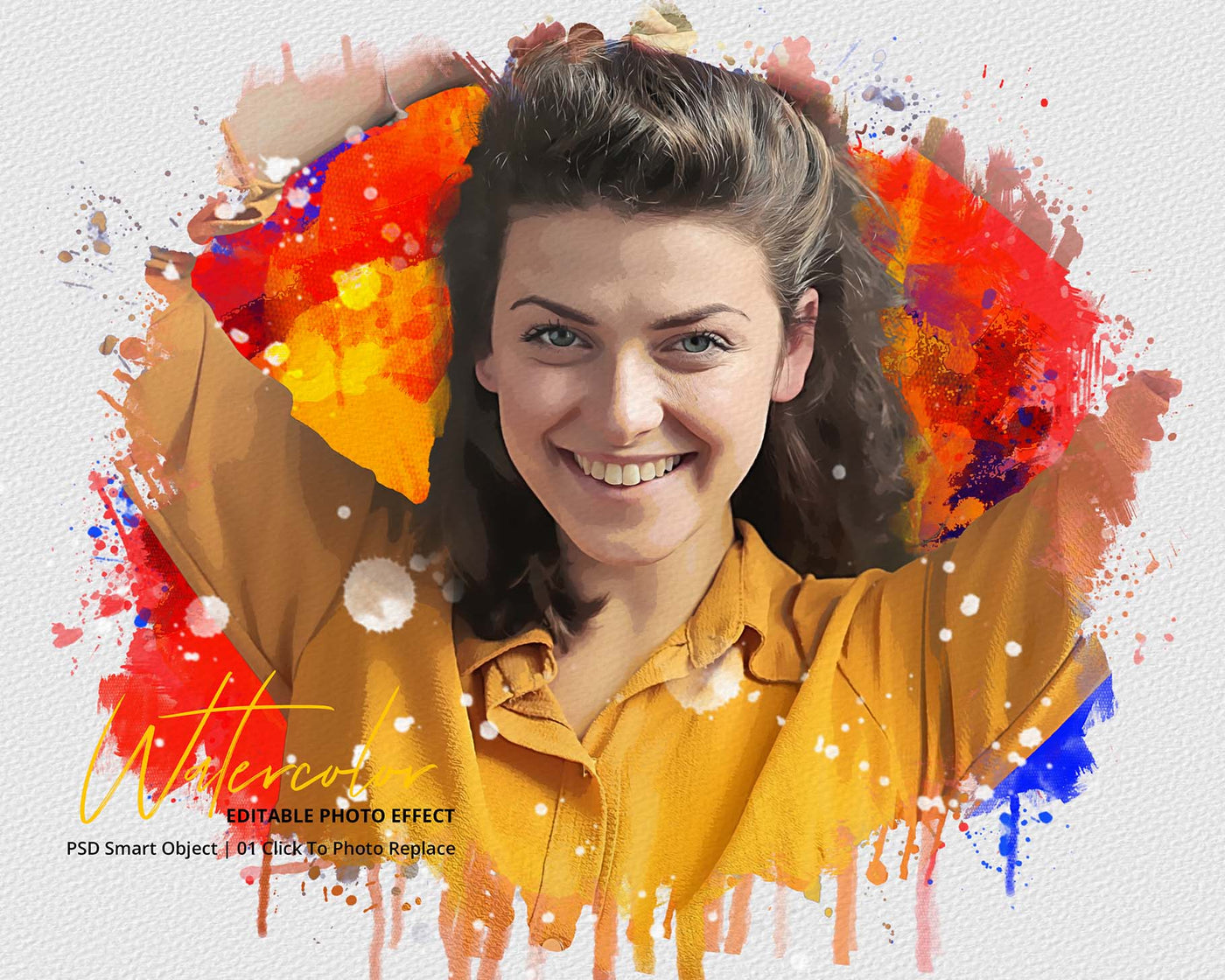 The Massive Watercolor Effect Photo Templates Bundle - Artixty