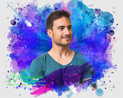 The Massive Watercolor Effect Photo Templates Bundle - Artixty