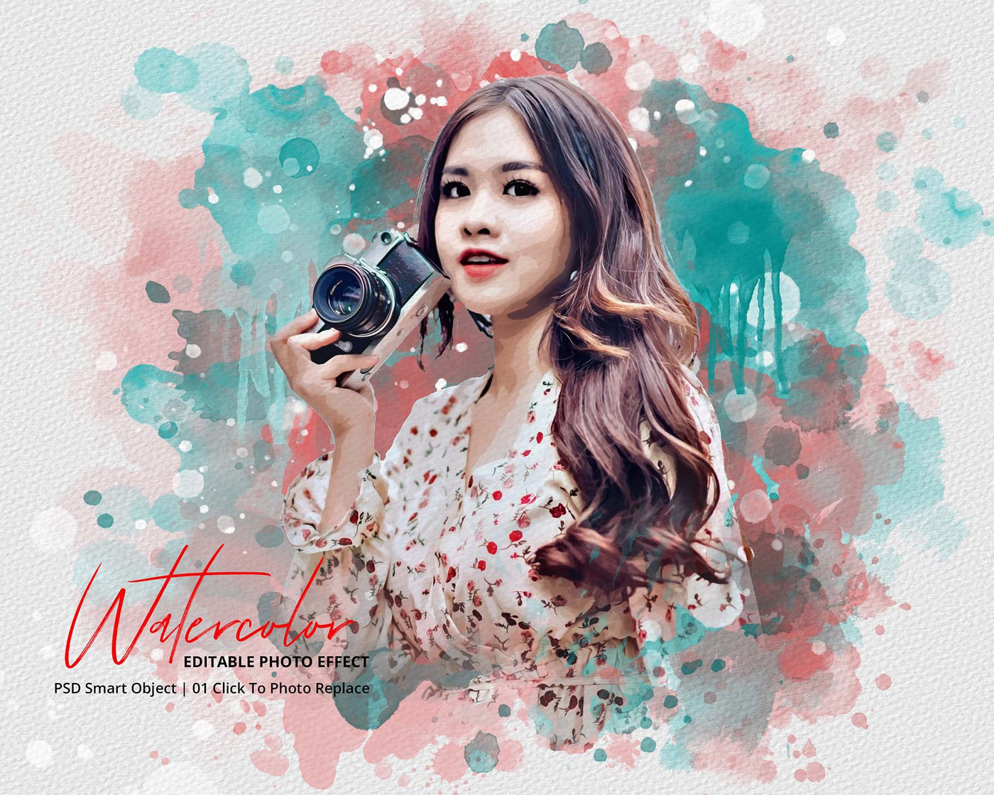 The Massive Watercolor Effect Photo Templates Bundle - Artixty