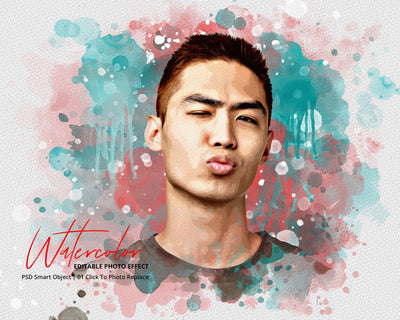 The Massive Watercolor Effect Photo Templates Bundle - Artixty