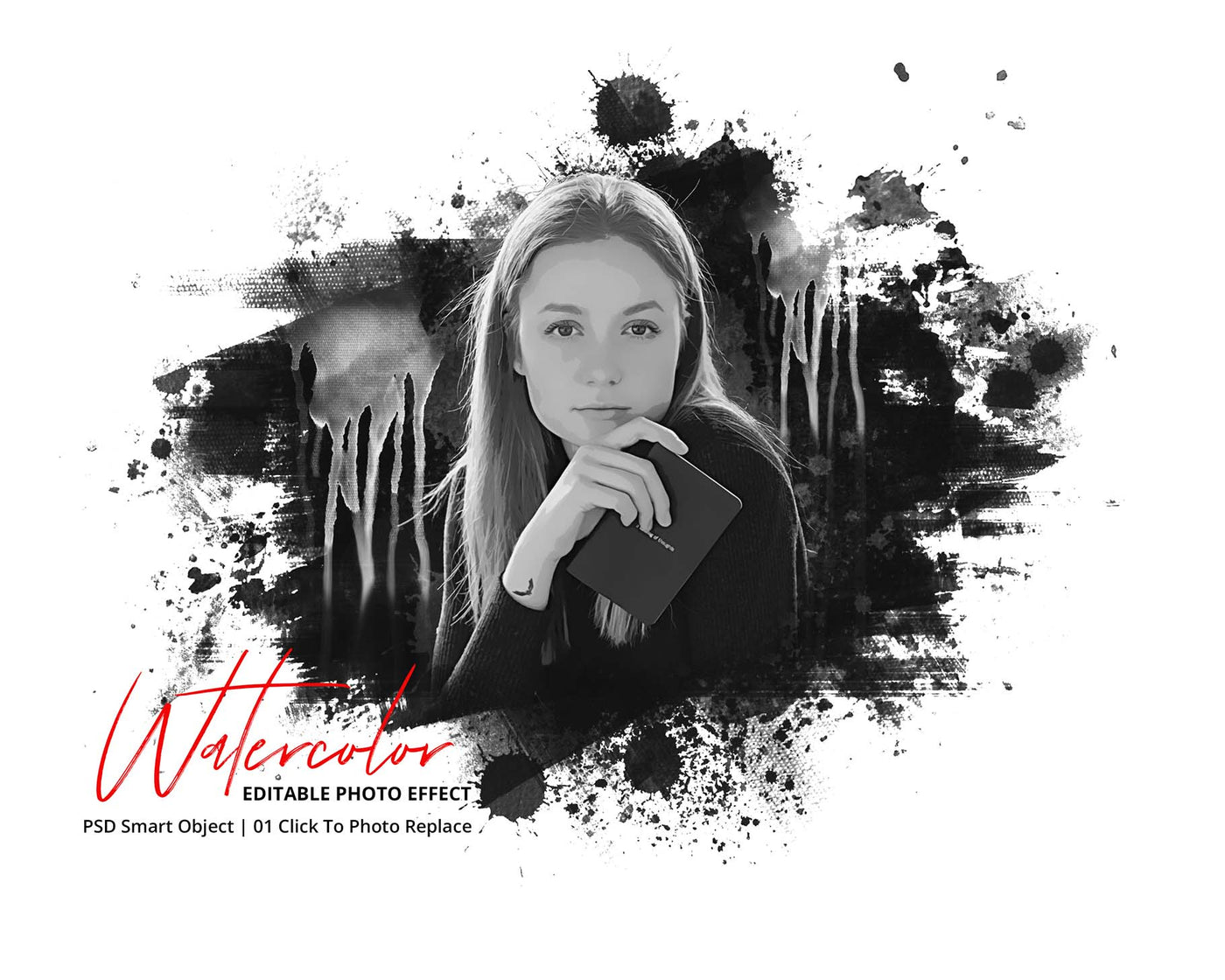 The Massive Watercolor Effect Photo Templates Bundle - Artixty