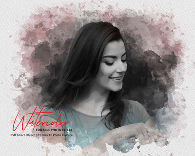 The Massive Watercolor Effect Photo Templates Bundle - Artixty