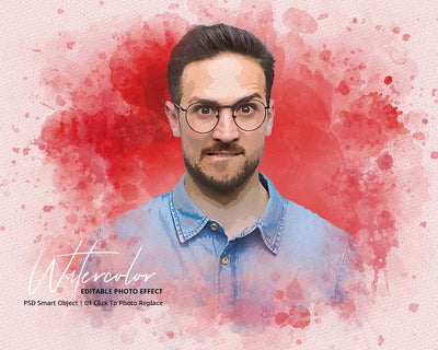 The Massive Watercolor Effect Photo Templates Bundle - Artixty