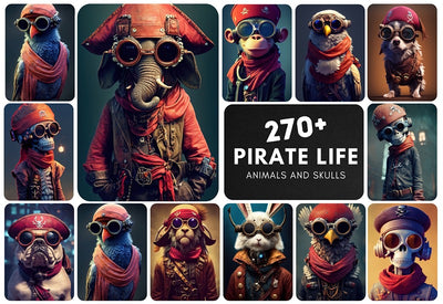270+ Pirate Life Images Mega Bundle - Artixty