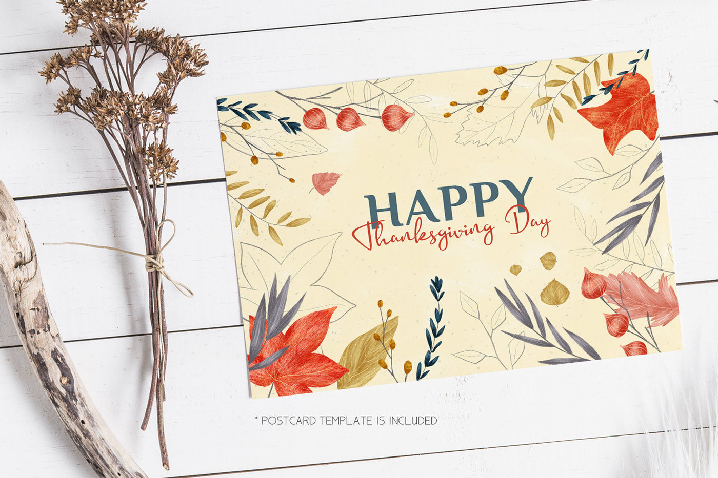 Soft Autumn Watercolor Design Bundle - Artixty