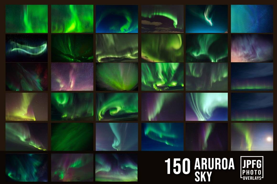 The Enormous 3,434 Sky Overlays Bundle-Graphics-Artixty