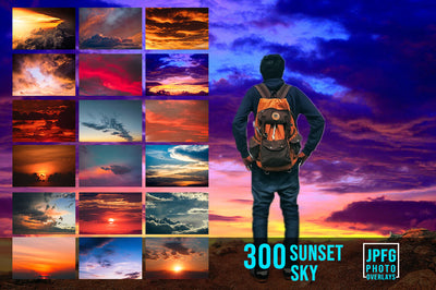 The Enormous 3,434 Sky Overlays Bundle-Graphics-Artixty