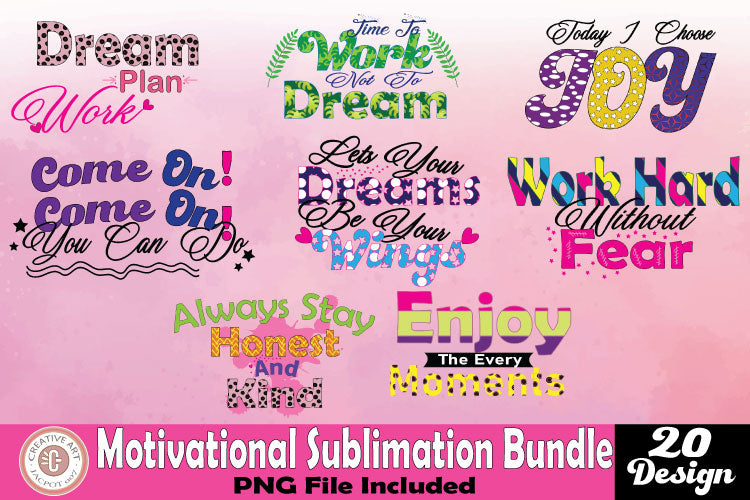 647+ Mixed Essential Sublimation Bundle