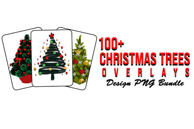 The Majestic Christmas Overlays Bundle - Artixty