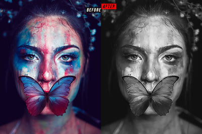 50 Mega Oil Paint Photoshop Actions Bundle - Artixty