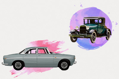 1040+ Amazing Watercolor Illustrations Bundle - Artixty