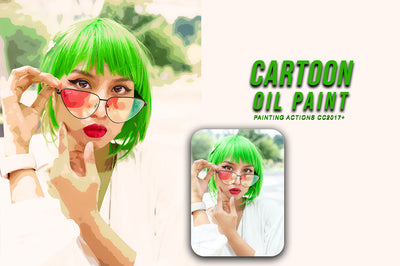 50 Mega Oil Paint Photoshop Actions Bundle - Artixty