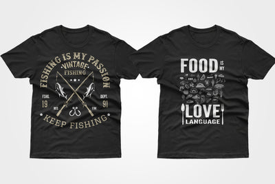 200+ Classy T-Shirt Designs Bundle-Templates-Artixty