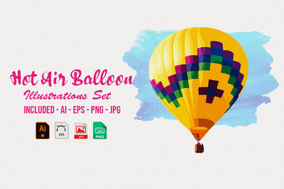 1040+ Amazing Watercolor Illustrations Bundle - Artixty