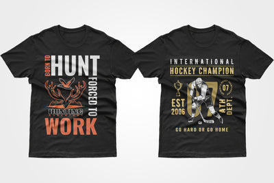 200+ Classy T-Shirt Designs Bundle-Templates-Artixty