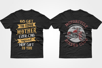 200+ Classy T-Shirt Designs Bundle-Templates-Artixty