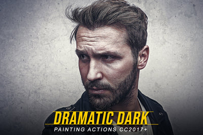 50 Mega Oil Paint Photoshop Actions Bundle - Artixty