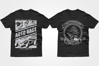 200+ Classy T-Shirt Designs Bundle-Templates-Artixty
