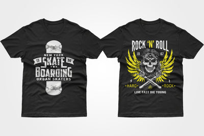 200+ Classy T-Shirt Designs Bundle-Templates-Artixty