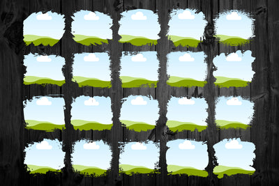 1450 Canva Frames Mega Bundle - Artixty
