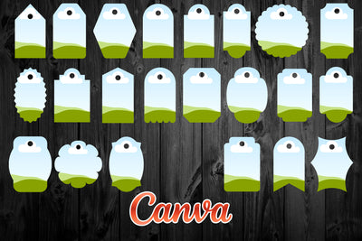 1450 Canva Frames Mega Bundle - Artixty