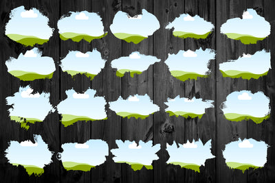 1450 Canva Frames Mega Bundle - Artixty