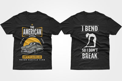 200+ Classy T-Shirt Designs Bundle-Templates-Artixty
