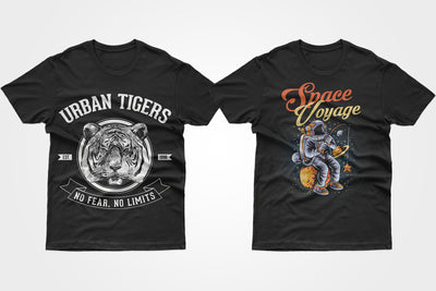200+ Classy T-Shirt Designs Bundle-Templates-Artixty