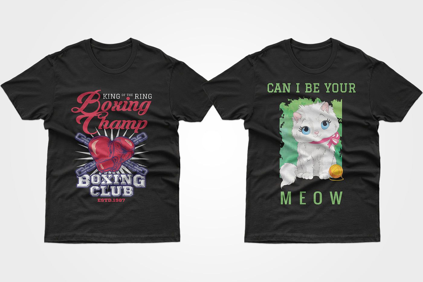 200+ Classy T-Shirt Designs Bundle-Templates-Artixty